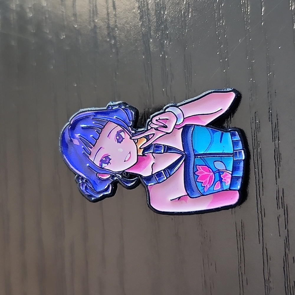 K-Pop Demon Hunters Zoey Inspired Enamel Pin